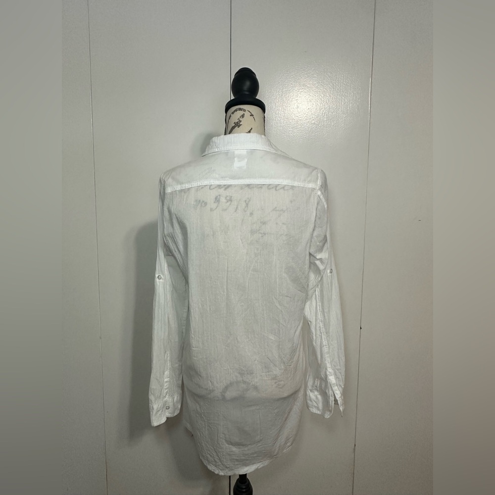 Lauren Ralph Lauren
Crushed Cotton Camp Shirt Swim Cover-Up - Picture 5 of 11